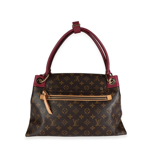 Louis Vuitton Aurore Calf Leather & Monogram Canvas Olympe Shoulder Bag - Picture 3 of 7
